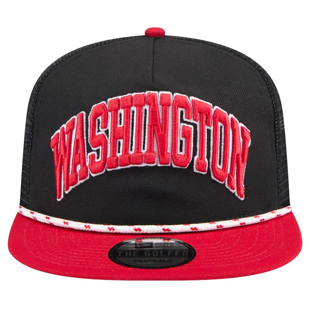 Washington Nationals New Era Throwback Meshback Golfer Hat Online