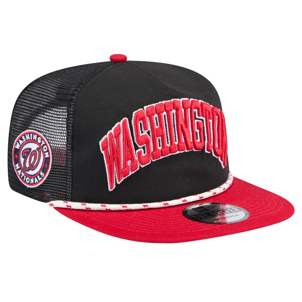 Washington Nationals New Era Throwback Meshback Golfer Hat Online