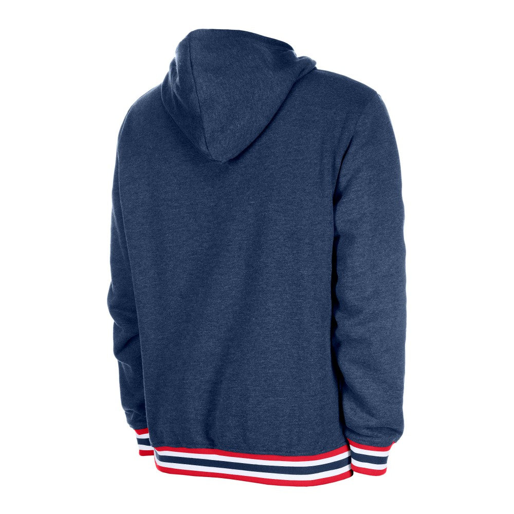 New Era - USMNT 5th & Ocean by New Era Throwback Fleece Pullover Hoodie - Navy