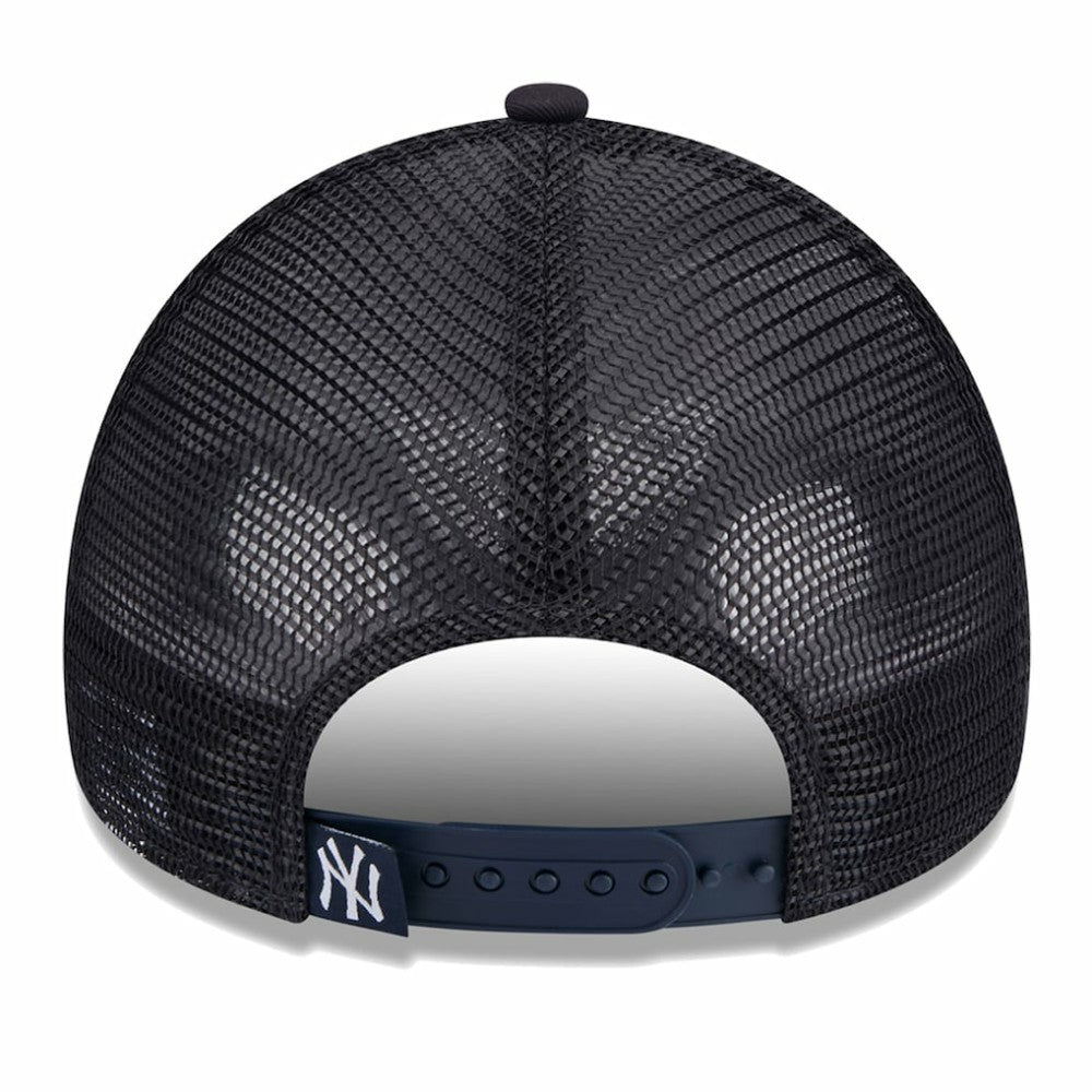 New York Yankees New Era Women's Throwback Team Foam Front A-Frame Trucker 9FORTY Adjustable Hat Outlet