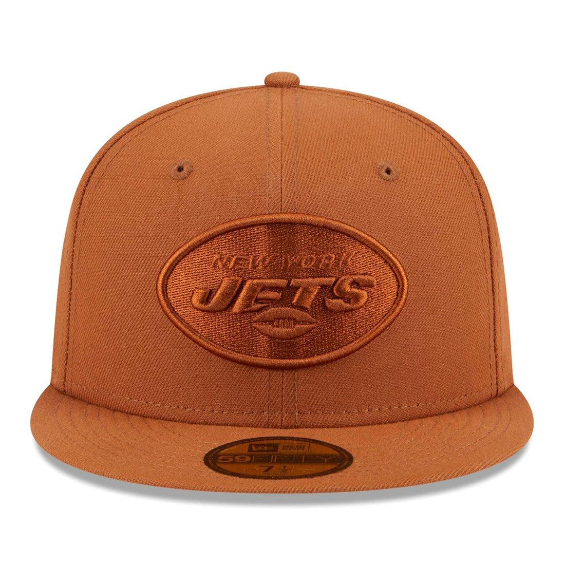 New York Jets New Era Color Pack 59FIFTY Fitted Hat - Brown - NFL
