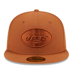 New York Jets New Era Color Pack 59FIFTY Fitted Hat - Brown - NFL
