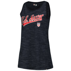 New Era - USWNT 5th & Ocean by New Era Women's Athletic Cross Back Tank Top - Navy