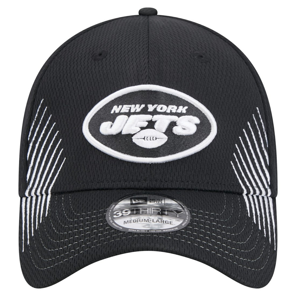 New York Jets New Era Active 39THIRTY Flex Hat - Black - NFL