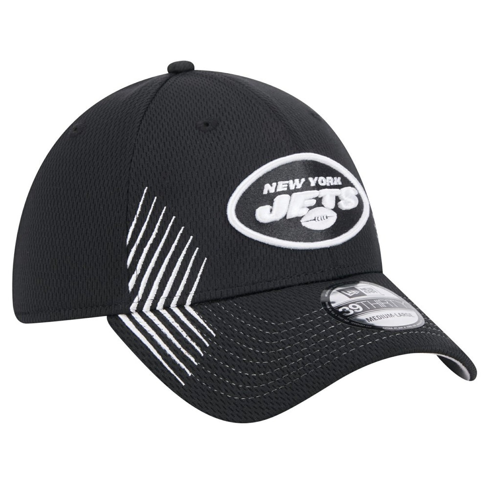 New York Jets New Era Active 39THIRTY Flex Hat - Black - NFL