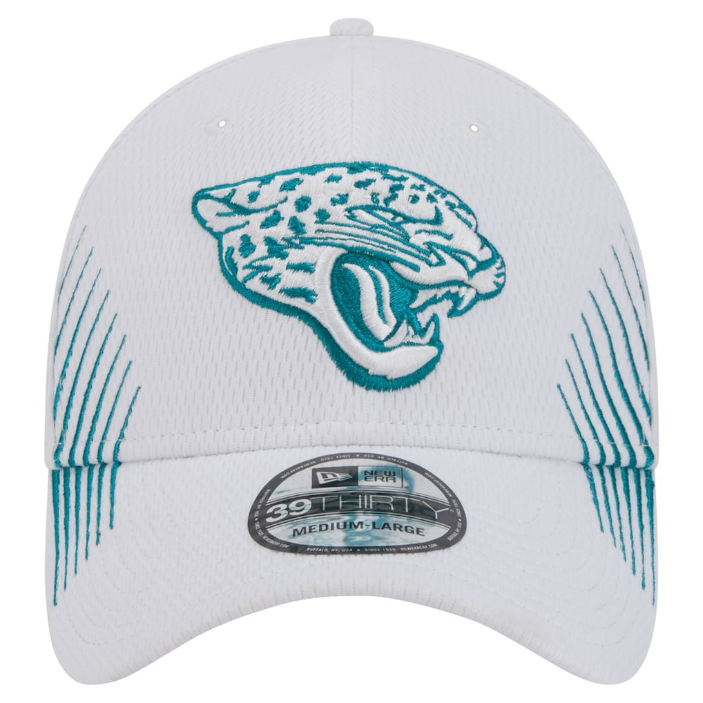 Jacksonville Jaguars New Era Active 39THIRTY Flex Hat - White - NFL