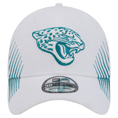 Jacksonville Jaguars New Era Active 39THIRTY Flex Hat - White - NFL