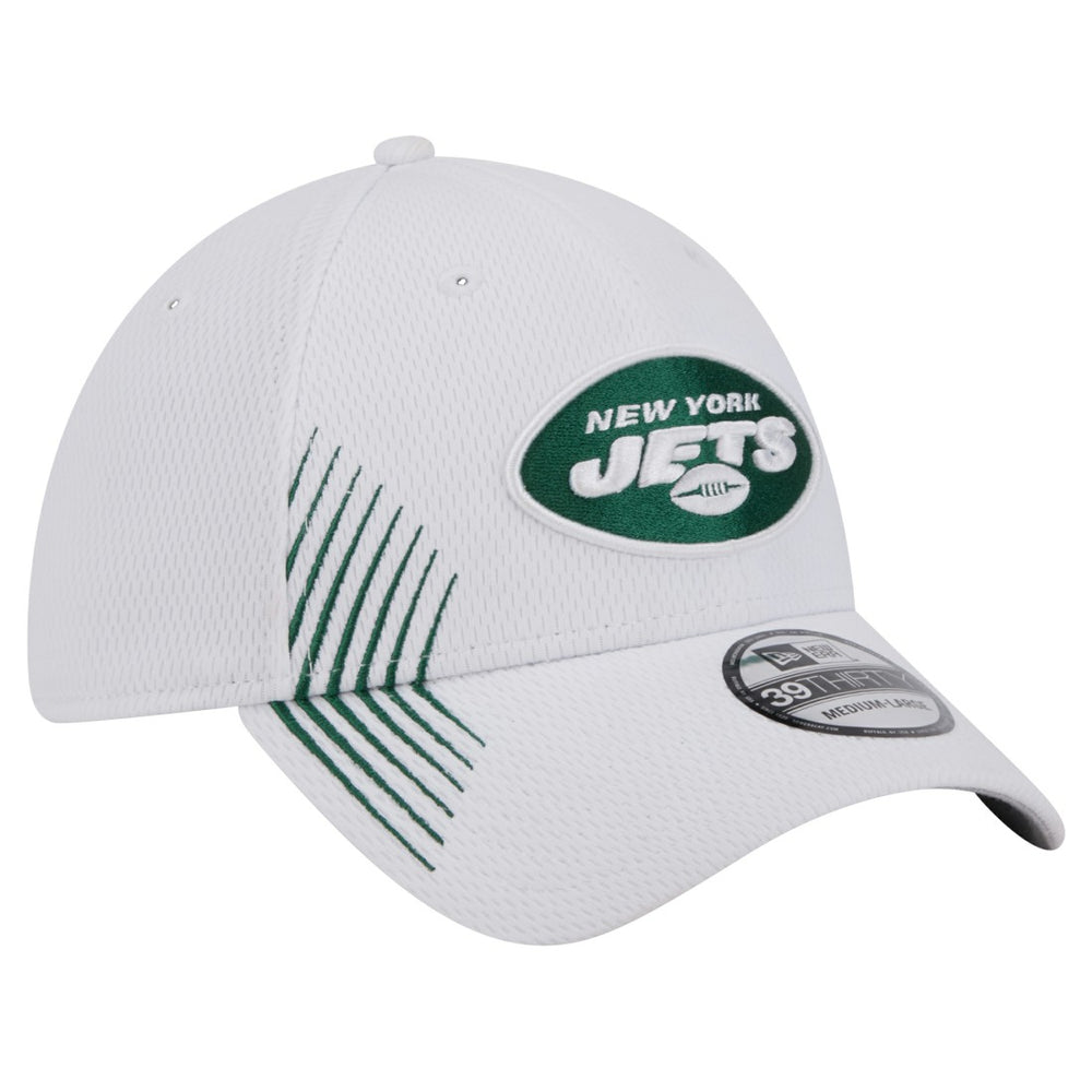 New York Jets New Era Active 39THIRTY Flex Hat - White - NFL