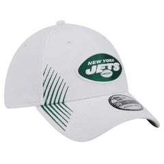 New York Jets New Era Active 39THIRTY Flex Hat - White - NFL
