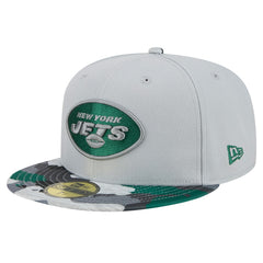 New York Jets New Era Active Camo 59FIFTY Fitted Hat - Gray - NFL