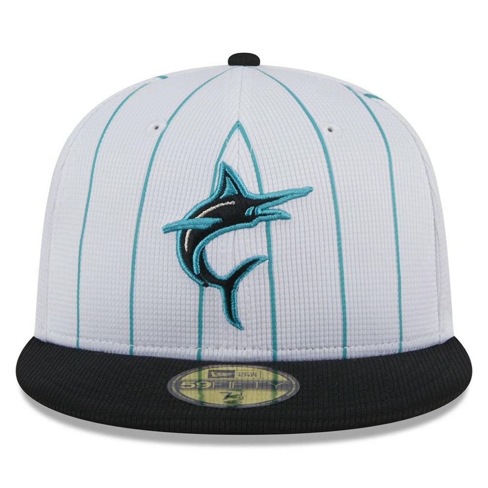 Miami Marlins New Era 2025 Batting Practice 59FIFTY Fitted Hat Discount