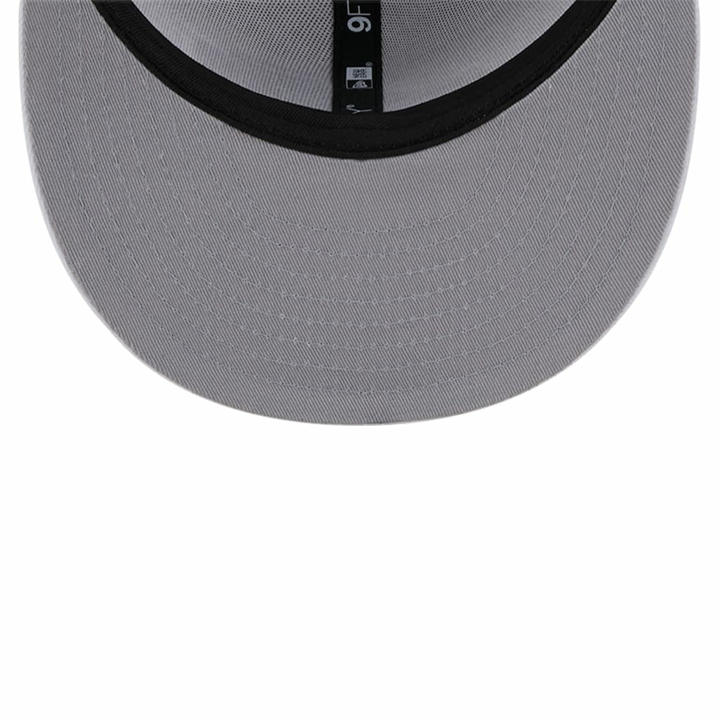 Cincinnati Bengals New Era Main White on White 9FIFTY Snapback Hat - NFL