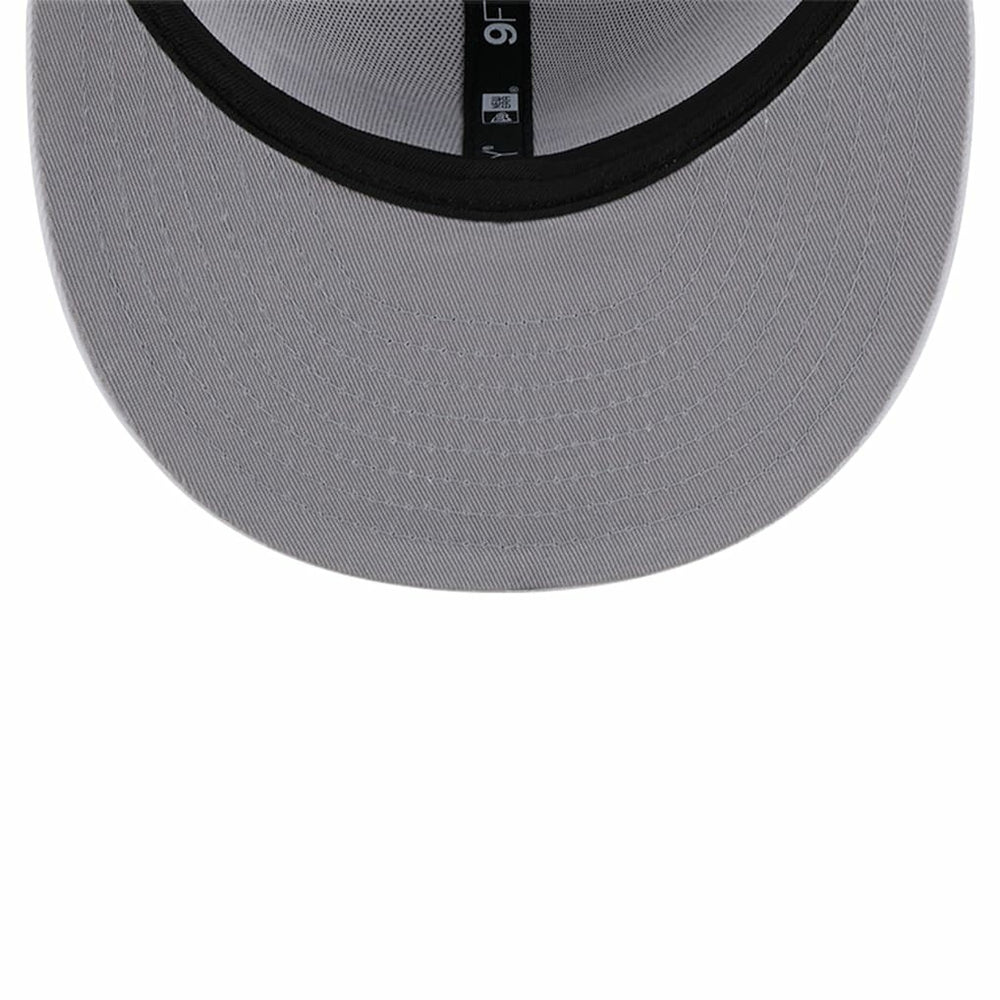 Cincinnati Bengals New Era Main White on White 9FIFTY Snapback Hat - NFL