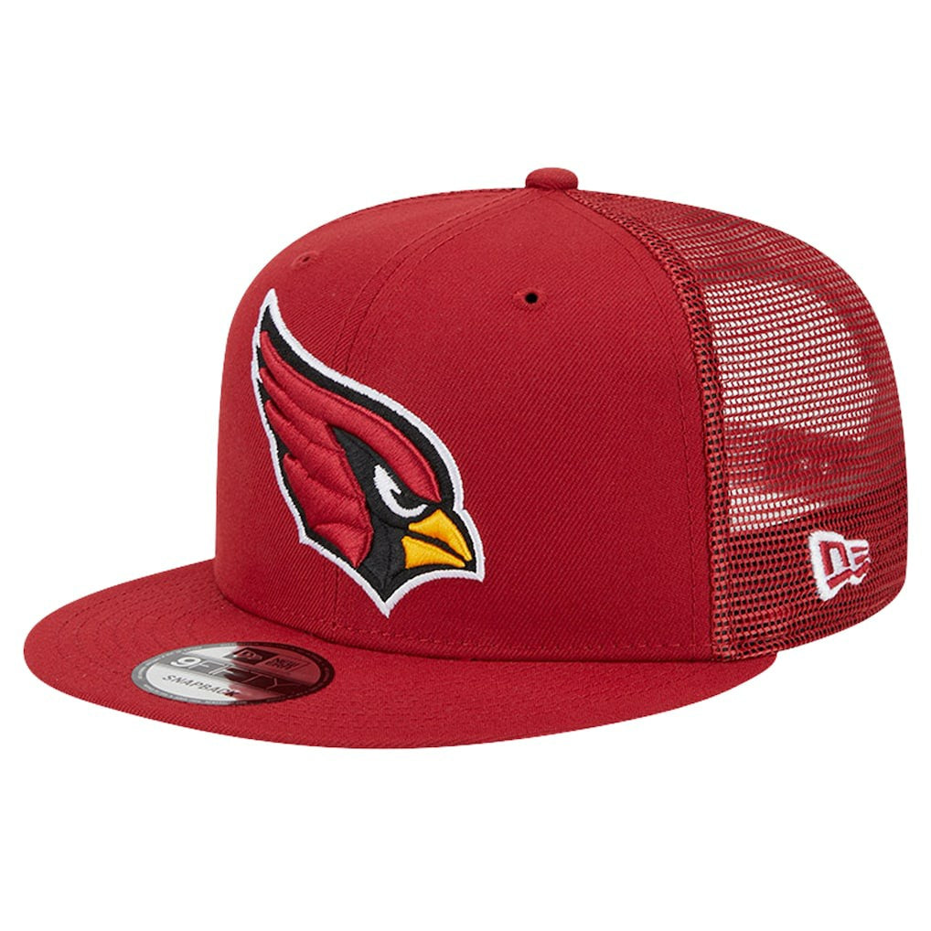 Arizona Cardinals New Era Main Trucker 9FIFTY Snapback Hat - Cardinal - NFL