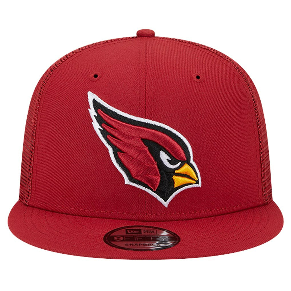 Arizona Cardinals New Era Main Trucker 9FIFTY Snapback Hat - Cardinal - NFL