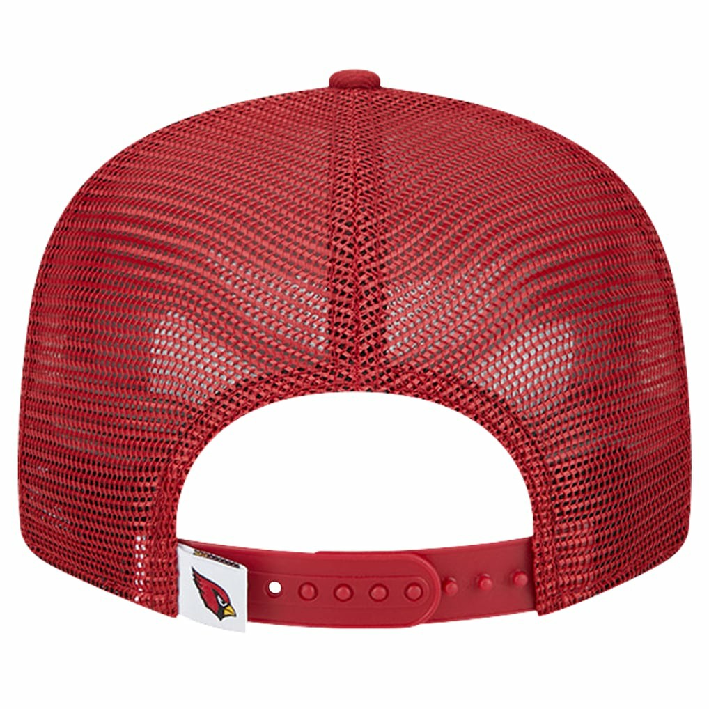Arizona Cardinals New Era Main Trucker 9FIFTY Snapback Hat - Cardinal - NFL