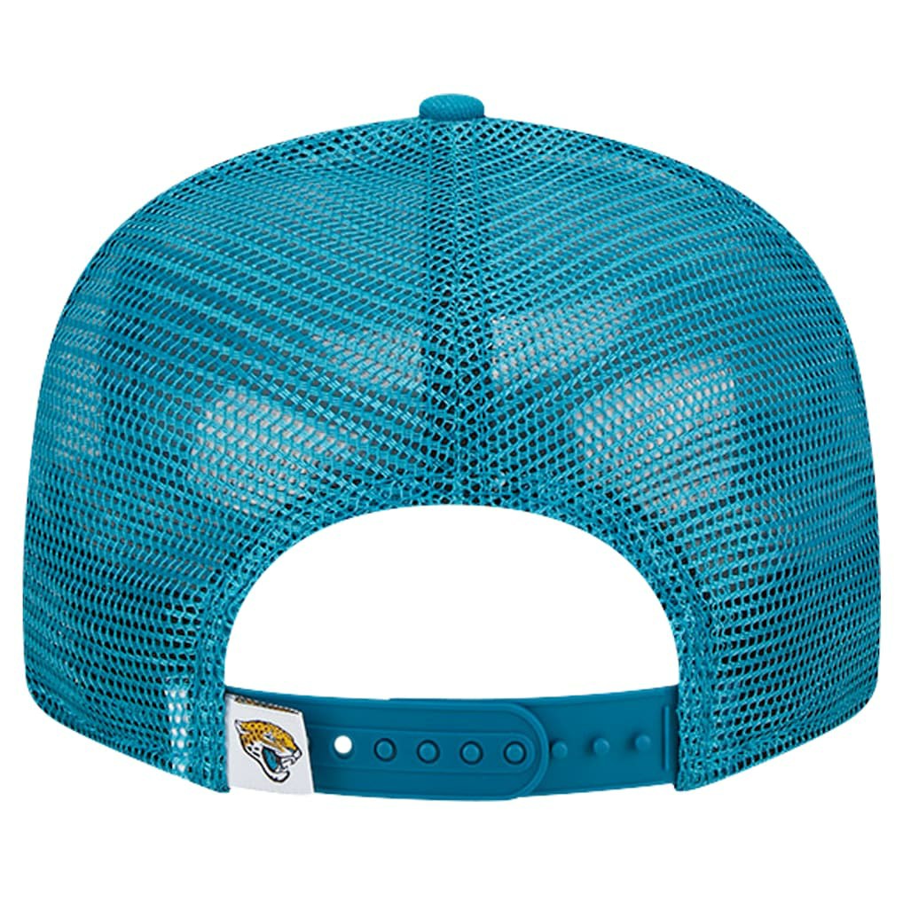 Jacksonville Jaguars New Era Main Trucker 9FIFTY Snapback Hat - Teal - NFL