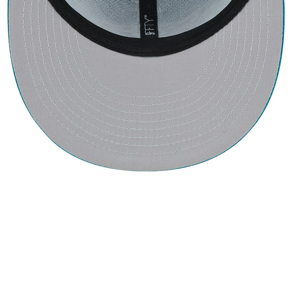 Jacksonville Jaguars New Era Main Trucker 9FIFTY Snapback Hat - Teal - NFL