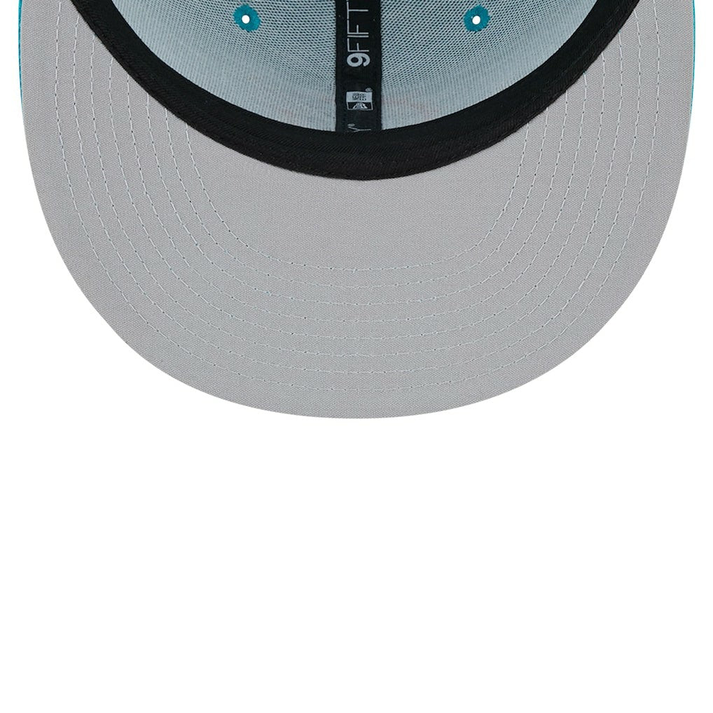 Miami Dolphins New Era Main Trucker 9FIFTY Snapback Hat - Aqua - NFL