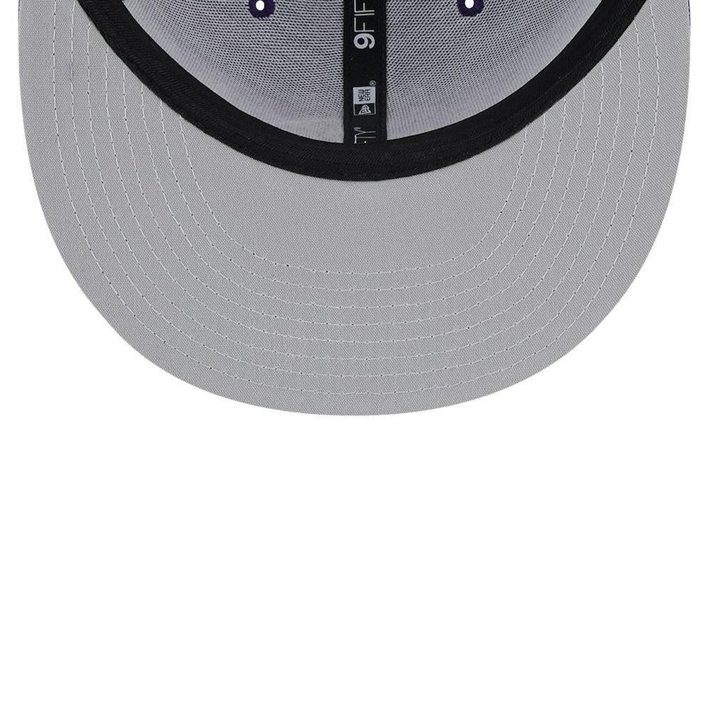Minnesota Vikings New Era Main Trucker 9FIFTY Snapback Hat - Purple - NFL