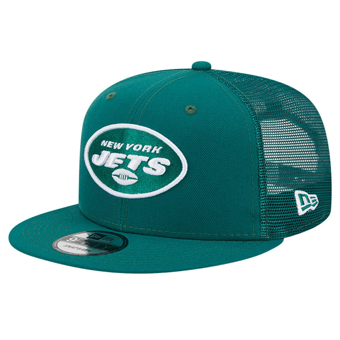New York Jets New Era Main Trucker 9FIFTY Snapback Hat - Green - NFL