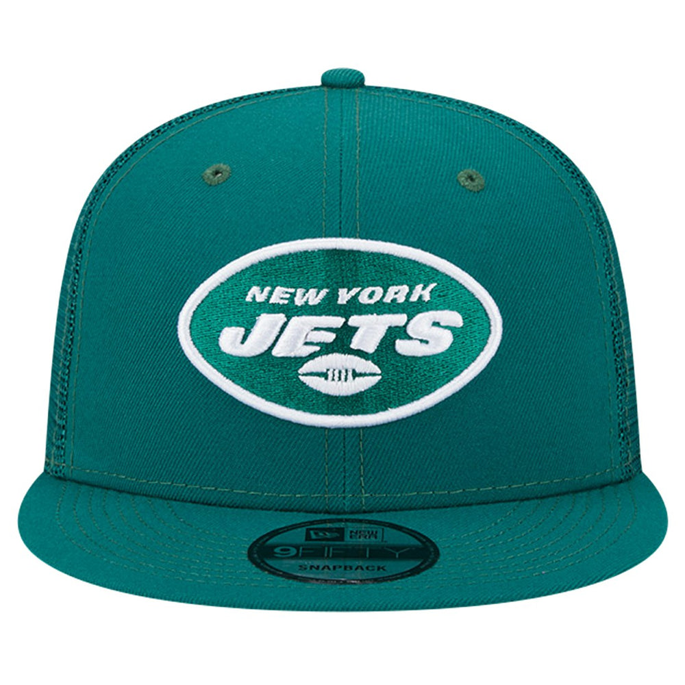 New York Jets New Era Main Trucker 9FIFTY Snapback Hat - Green - NFL