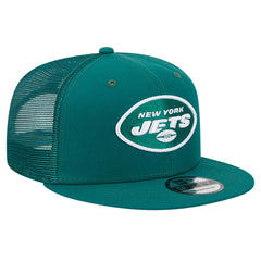 New York Jets New Era Main Trucker 9FIFTY Snapback Hat - Green - NFL