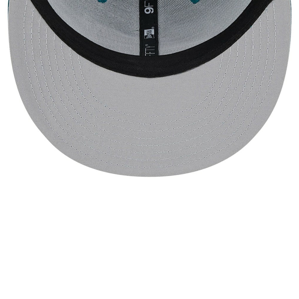 Philadelphia Eagles New Era Main Trucker 9FIFTY Snapback Hat - Midnight Green - NFL