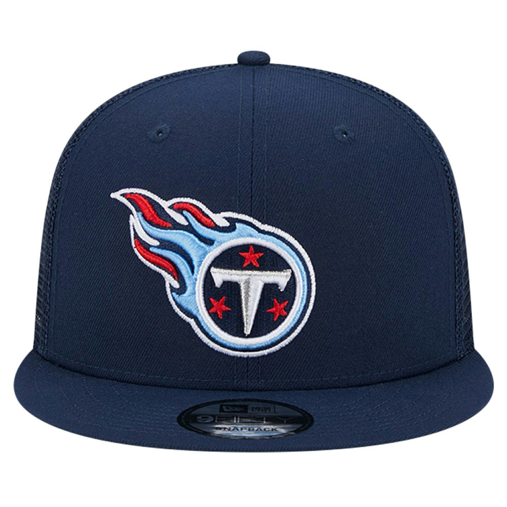 Tennessee Titans New Era Main Trucker 9FIFTY Snapback Hat - Navy - NFL