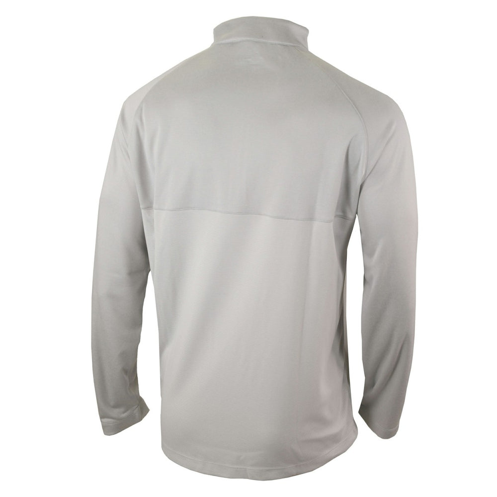 Columbia Milwaukee Bucks Omni-Wick Rockin' It Quarter-Zip Pullover Top Heather Gray