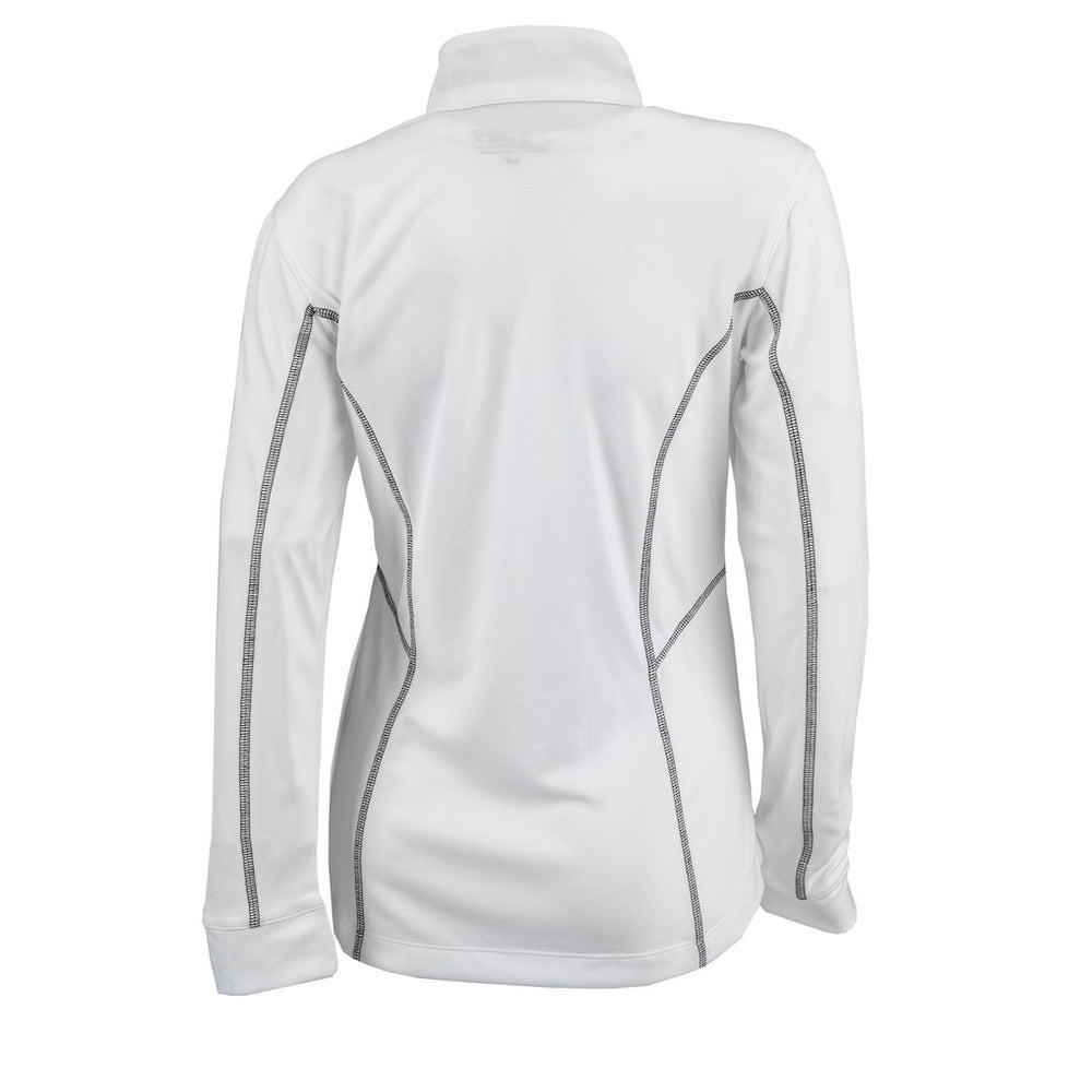 Columbia Boston Celtics Women's Omni-Wick Shotgun Quarter-Zip Pullover Top White