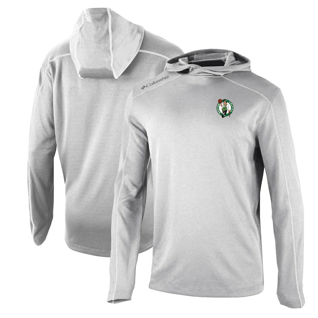Columbia Boston Celtics Shotgun Pullover Hoodie Gray