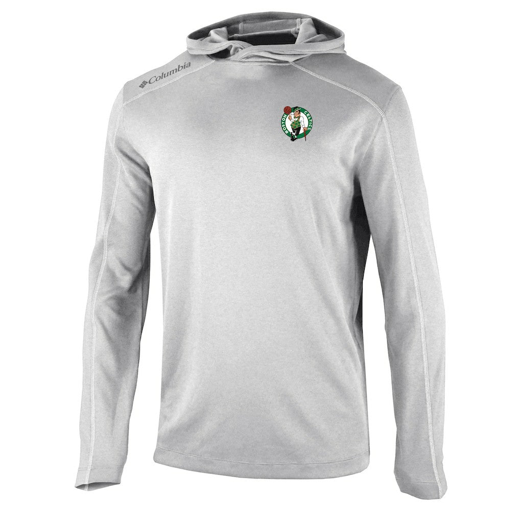 Columbia Boston Celtics Shotgun Pullover Hoodie Gray