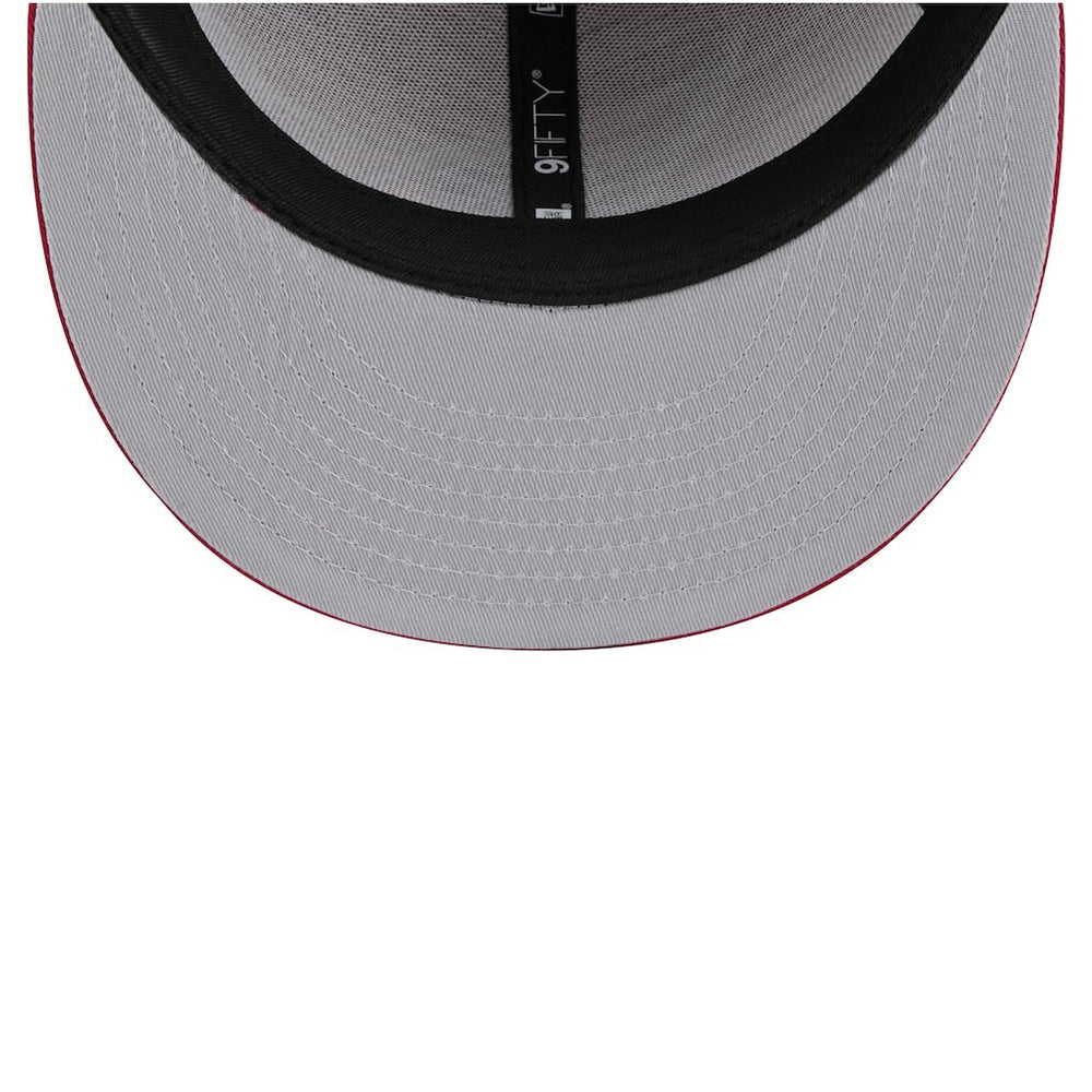 Arizona Cardinals New Era Main Low Profile 9FIFTY Snapback Hat - Cardinal - NFL
