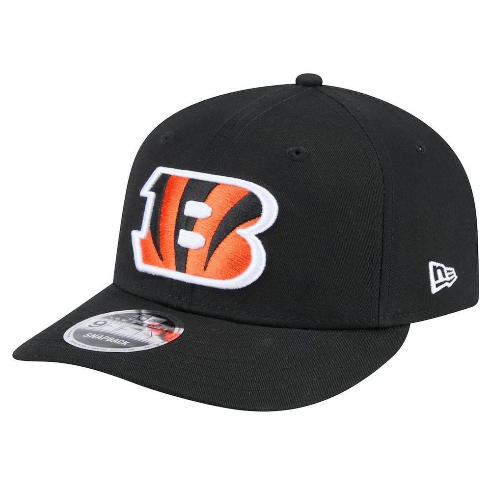 Cincinnati Bengals New Era Main Low Profile 9FIFTY Snapback Hat - Black - NFL
