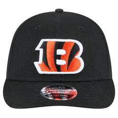 Cincinnati Bengals New Era Main Low Profile 9FIFTY Snapback Hat - Black - NFL