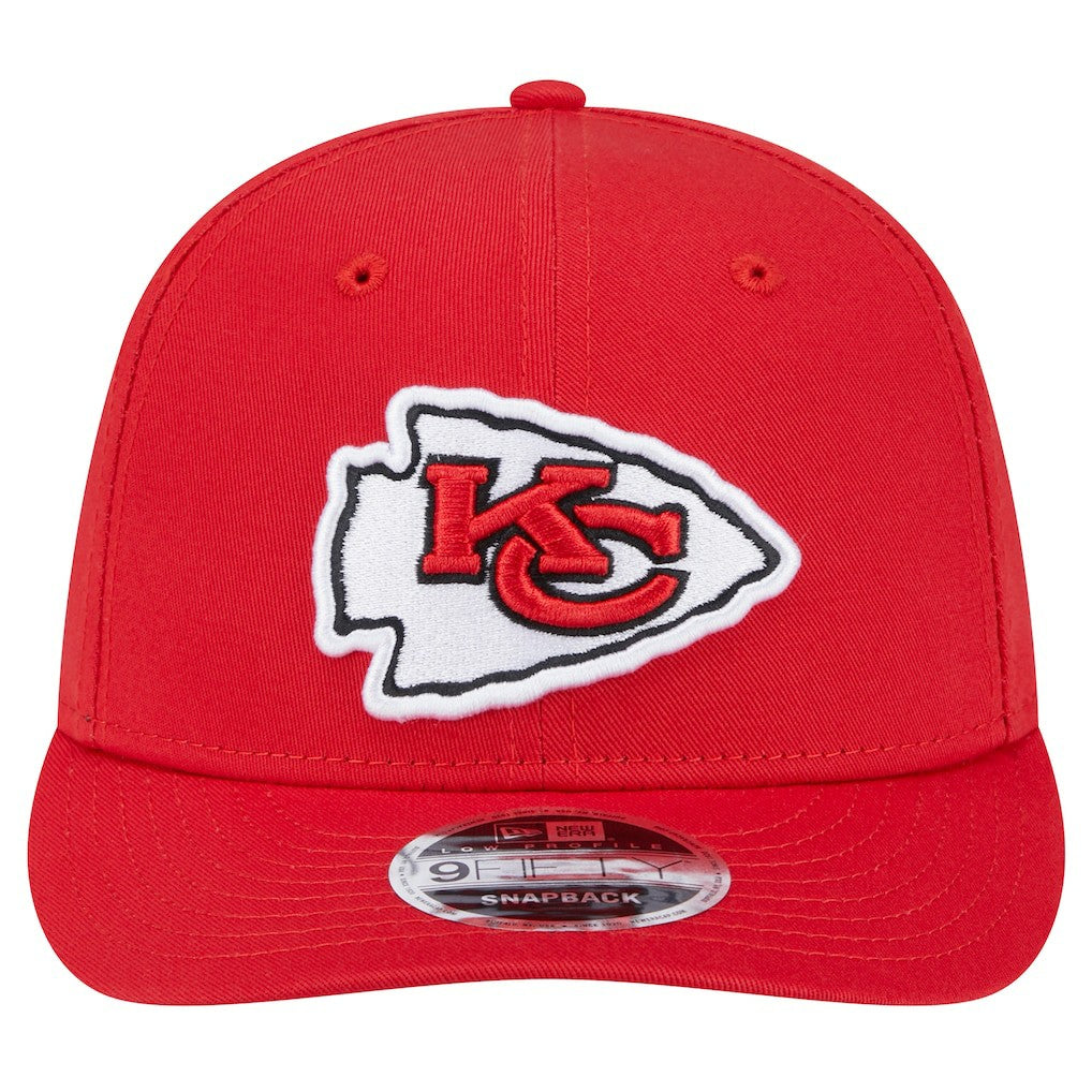 Kansas City Chiefs New Era Main Low Profile 9FIFTY Snapback Hat - Red - NFL