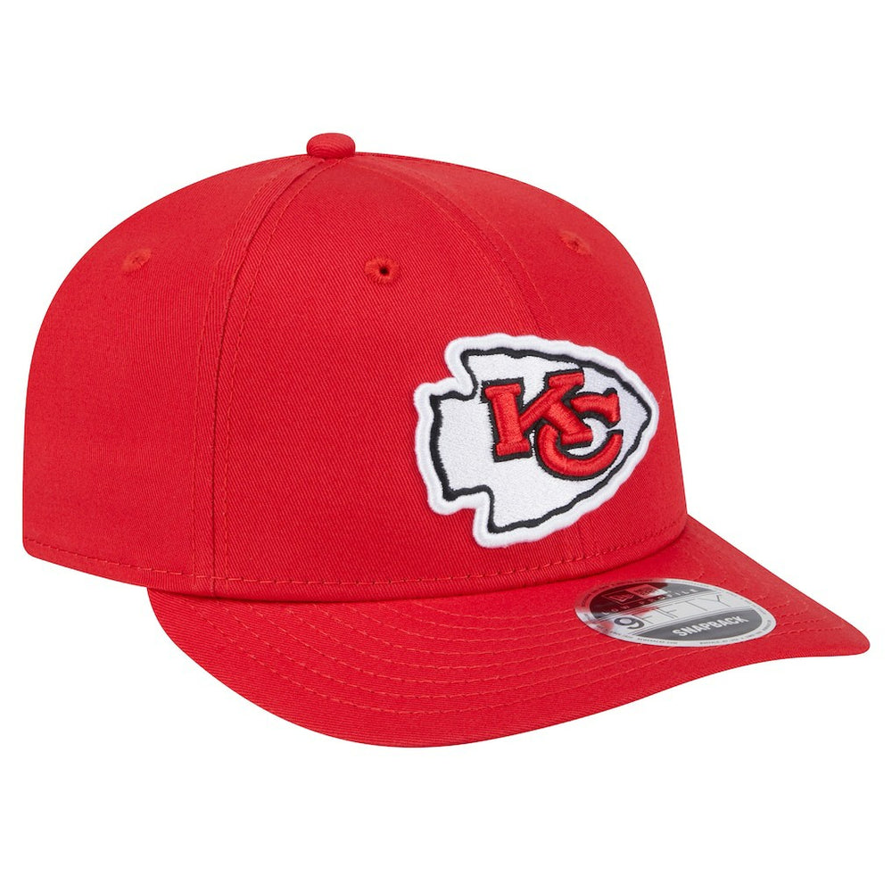 Kansas City Chiefs New Era Main Low Profile 9FIFTY Snapback Hat - Red - NFL