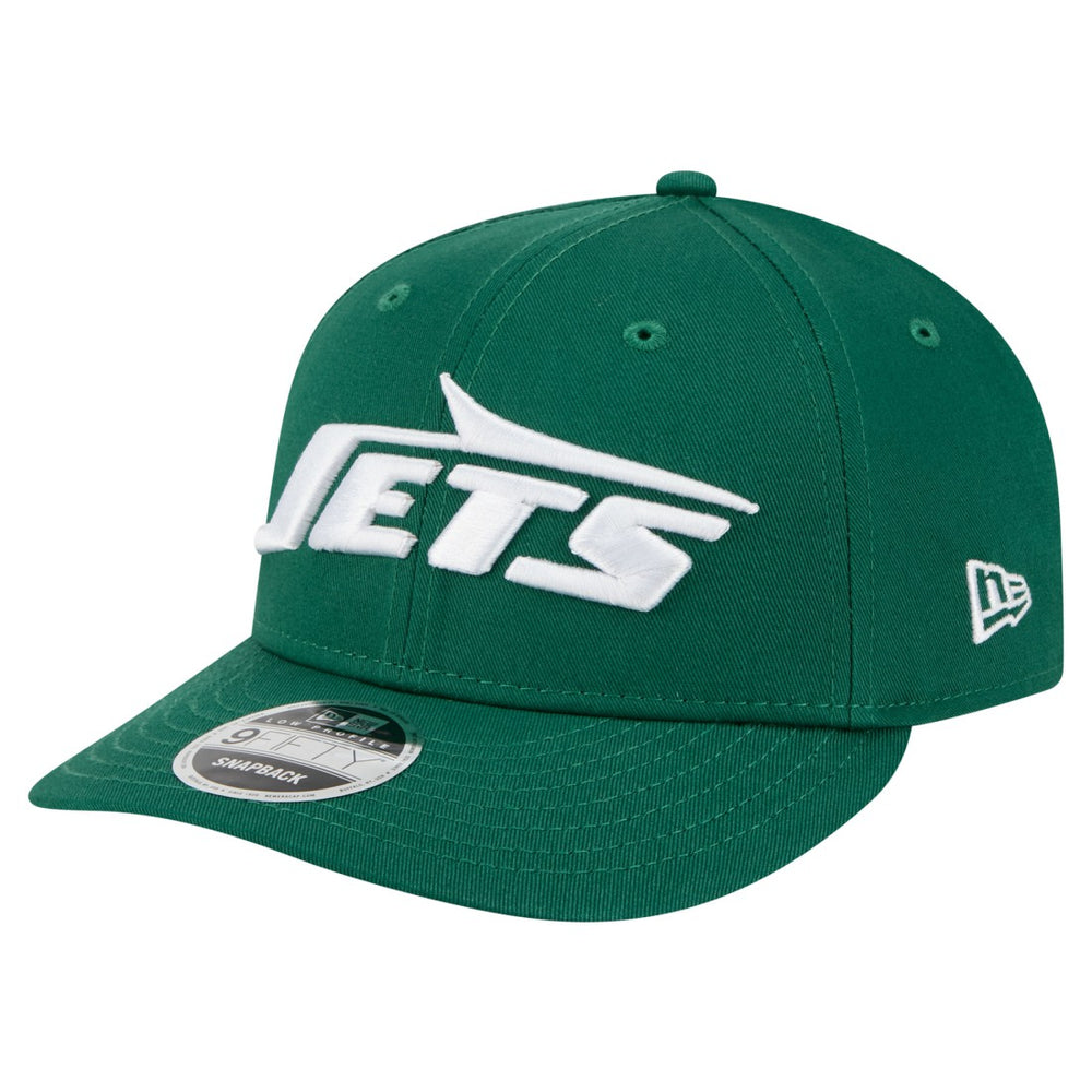 New York Jets New Era Main Low Profile 9FIFTY Snapback Hat - Green - NFL