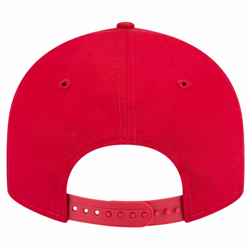 San Francisco 49ers New Era Main Low Profile 9FIFTY Snapback Hat - Scarlet - NFL