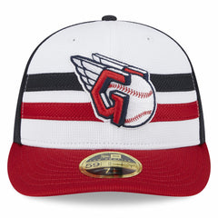Cleveland Guardians New Era 2025 Batting Practice Low Profile 59FIFTY Fitted Hat for sale