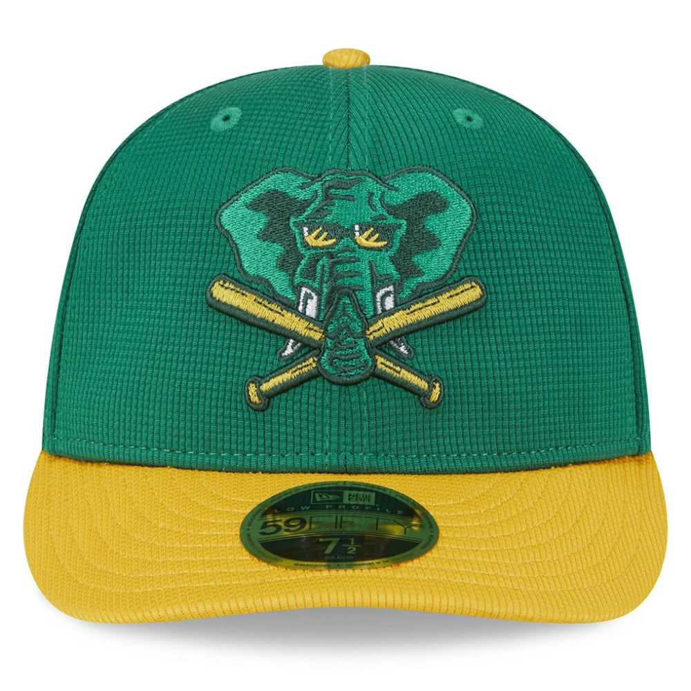 Athletics New Era 2025 Batting Practice Low Profile 59FIFTY Fitted Hat Discount