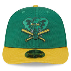 Athletics New Era 2025 Batting Practice Low Profile 59FIFTY Fitted Hat Discount