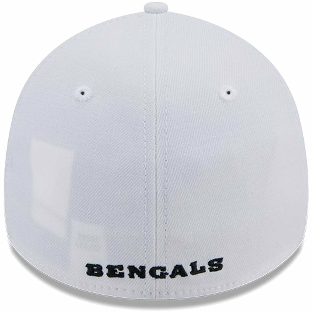 Cincinnati Bengals New Era Main 39THIRTY Flex Hat - White - NFL
