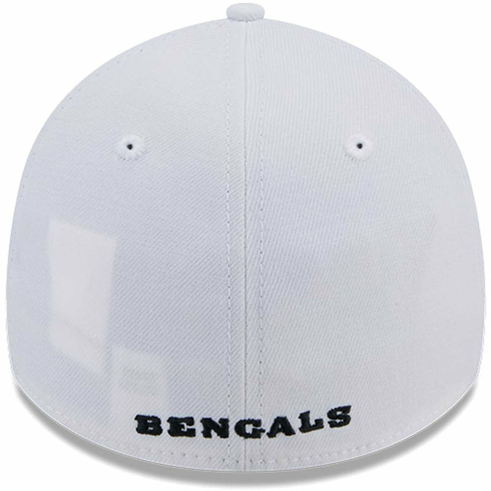 Cincinnati Bengals New Era Main 39THIRTY Flex Hat - White - NFL