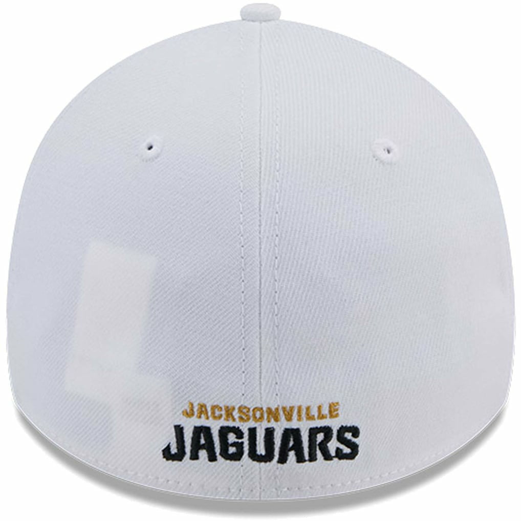 Jacksonville Jaguars New Era Main 39THIRTY Flex Hat - White - NFL