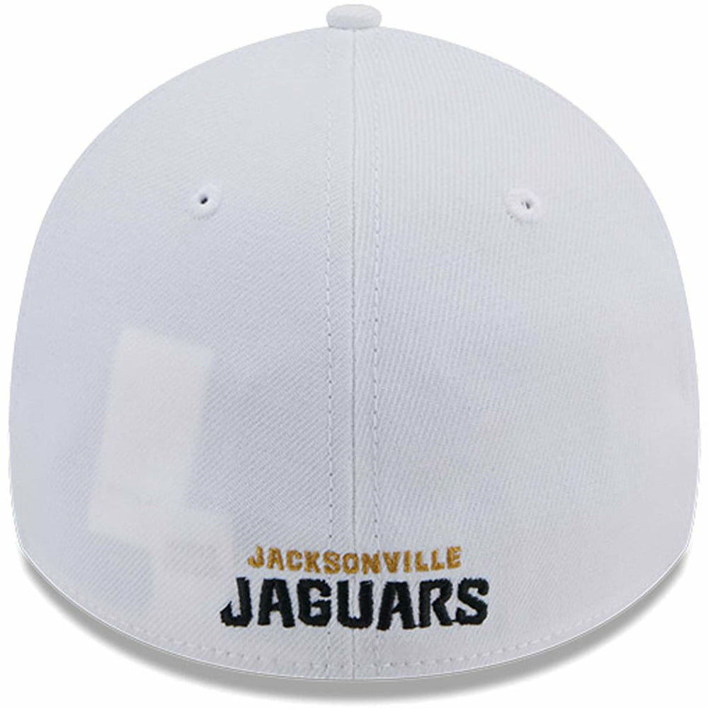 Jacksonville Jaguars New Era Main 39THIRTY Flex Hat - White - NFL