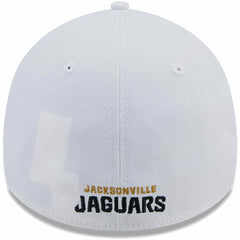 Jacksonville Jaguars New Era Main 39THIRTY Flex Hat - White - NFL