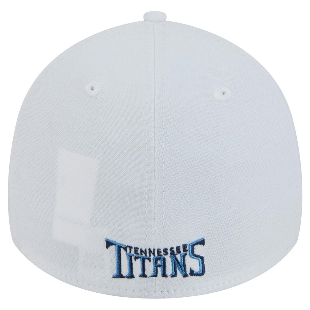 Tennessee Titans New Era Main 39THIRTY Flex Hat - White - NFL