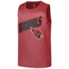 Arizona Cardinals Youth Sun-Bleached Ride the Tide Tank Top - Cardinal - NFL